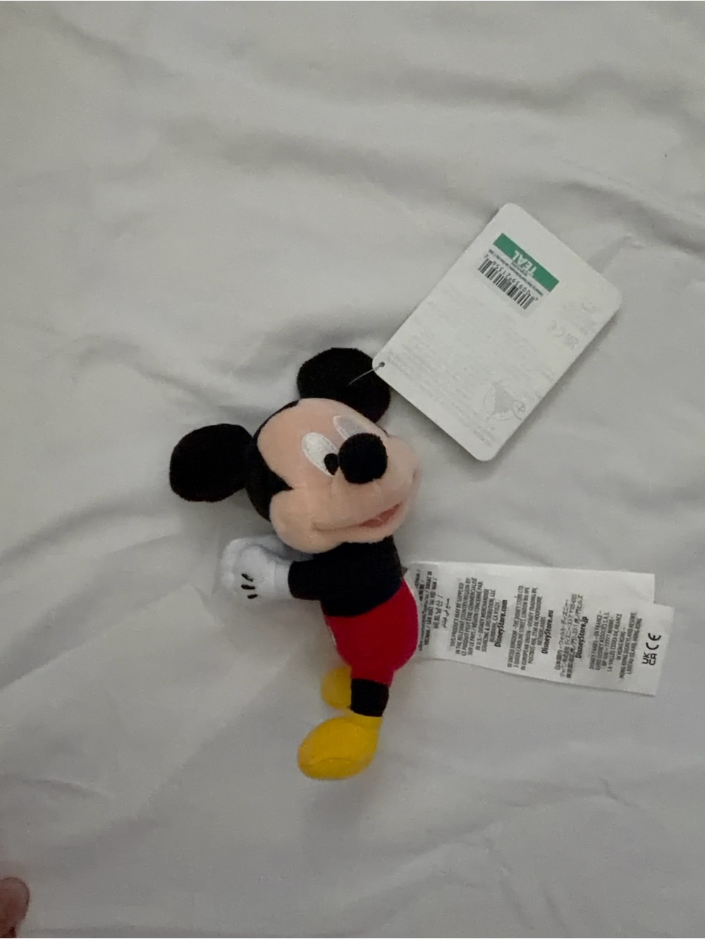Disney Parks Mickey Mouse Plush Magnet Hands NEW